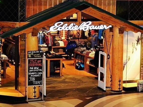 Retail giant Eddie Bauer closing all stores after 106 years