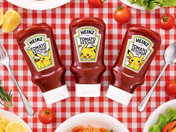 Heinz is putting Pikachu on its iconic ketchup bottles