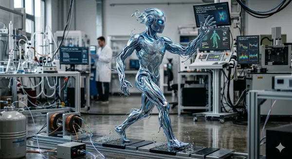 Scientists develop a robot capable of moving like a liquid